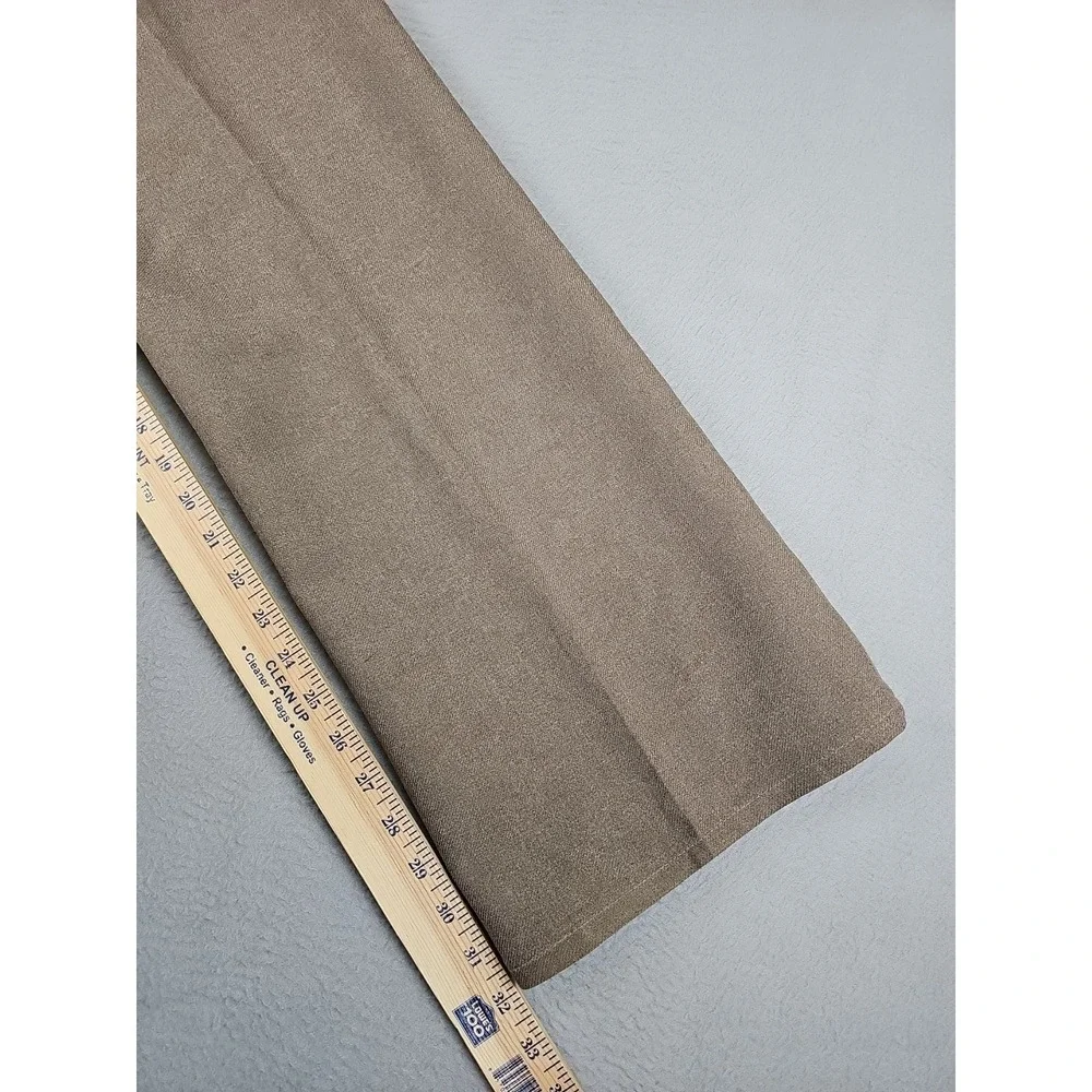 VTG Levi's Dacorn Polyester 517 Pants Men's 40x32 Earth Brown Scovill Zipper